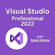 Visual Studio 2022 Professional 5PC [Retail Online]