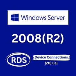 Windows Server 2008 R2 Remote Desktop Services Device connections (20) CAL