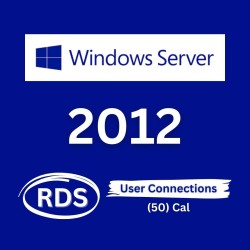 Windows Server 2012 Remote Desktop Services User connections (50) CAL