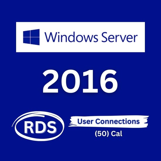 Windows Server 2016 Remote Desktop Services User connections (50) CAL