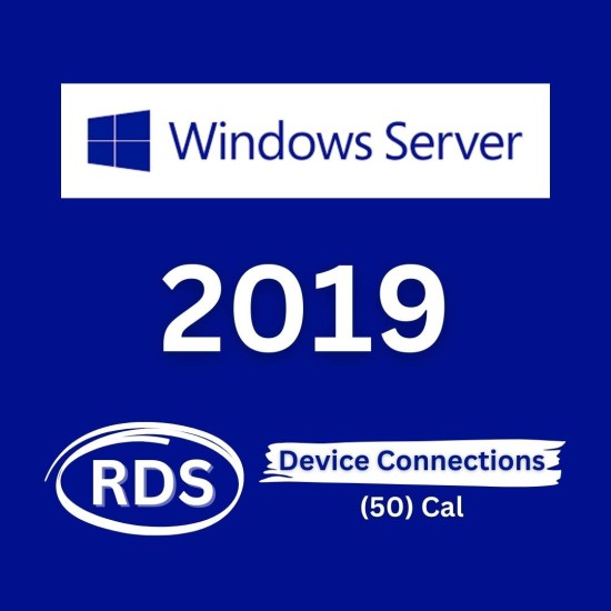 Windows Server 2019 Remote Desktop Services Device connections (50) CAL