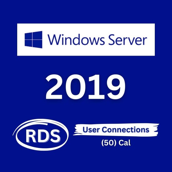 Windows Server 2019 Remote Desktop Services User connections (50) CAL