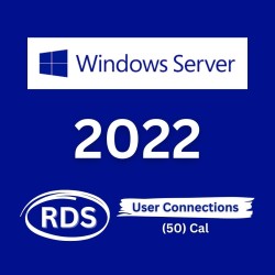 Windows Server 2022 Remote Desktop Services User connections (50) CAL