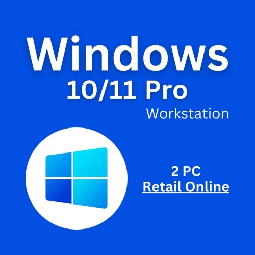 Windows 10 / 11 Pro for Workstations 2PC [Retail Online] - Keyzol - Elevate  Your Digital Presence | Genuine Software Keys for Cheapest Price