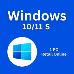 Windows 10 / 11 S 1PC [Retail Online]