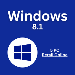 Windows 8.1 5PC [ Retail]