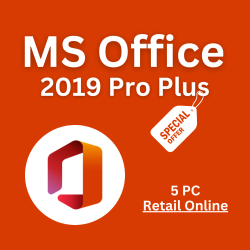 Special Offer - Office 2019 Pro Plus 5PC [Retail Online]