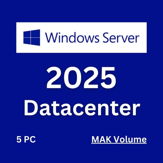 Windows Server 2025 Datacenter 5PC