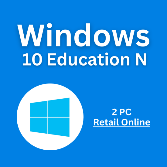 Windows 10 Education N 2PC [Retail Online]