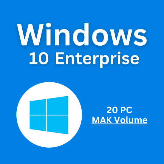 Windows 10 Enterprise 20PC [MAK:Volume]