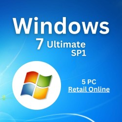 Windows 7 Ultimate SP1 5PC [Retail Online]